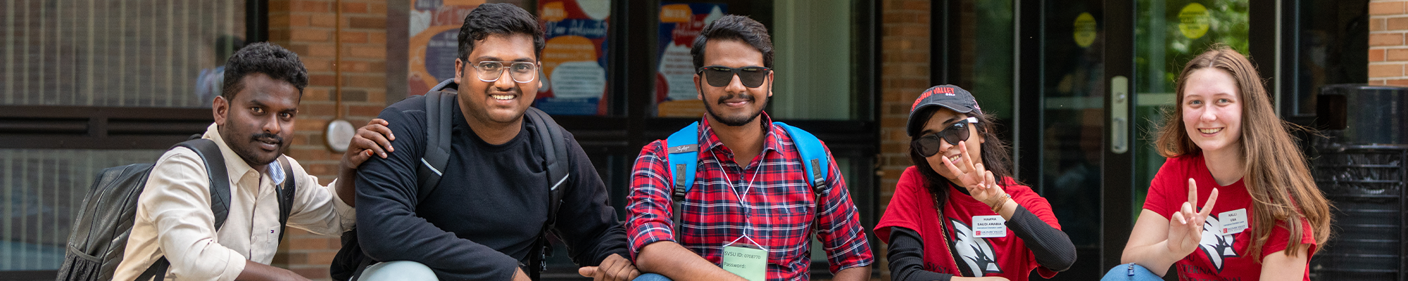 international Programs Memebers Lined in a row